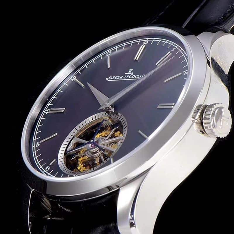 Jaeger-LeCoultre watch master 1662451 series Cal798 automatic genuine tourbillon men's watch side view