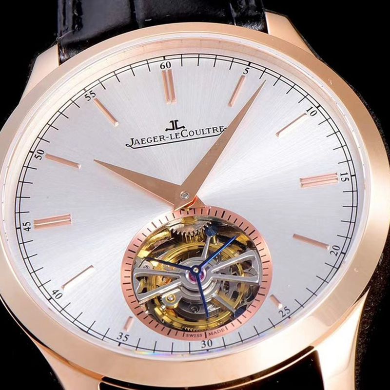 Jaeger-LeCoultre watch master 1662451 series Cal798 automatic genuine tourbillon men's watch front view