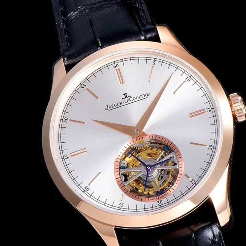 Jaeger-LeCoultre watch master 1662451 series Cal798 automatic genuine tourbillon men's watch front view