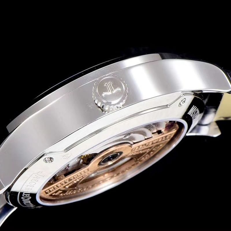 Jaeger-LeCoultre Watch Master 1662451 Series Cal798 Automatic Genuine Tourbillon Men's Watch Side View