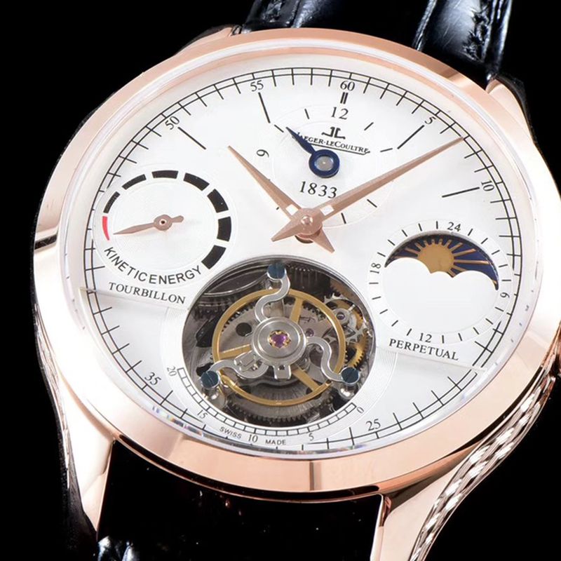Jaeger-LeCoultre Watch Master Series Q5046520 Automatic Genuine Tourbillon Men's Watch Front View