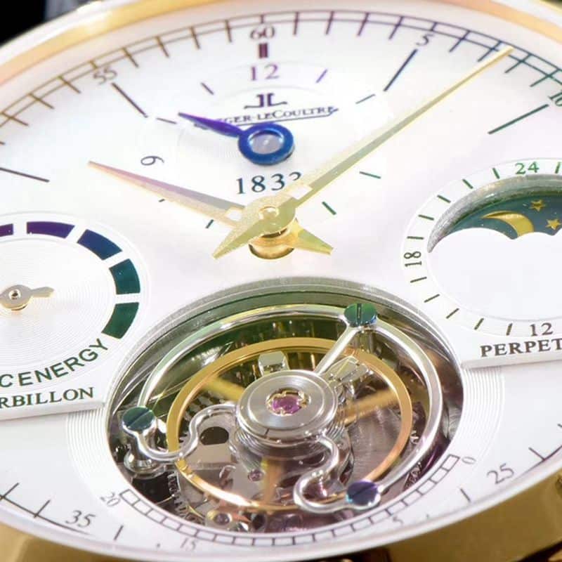 Jaeger-LeCoultrehigh-quality watch master series Q5046520 automatic genuine tourbillon men's watch detail shots
