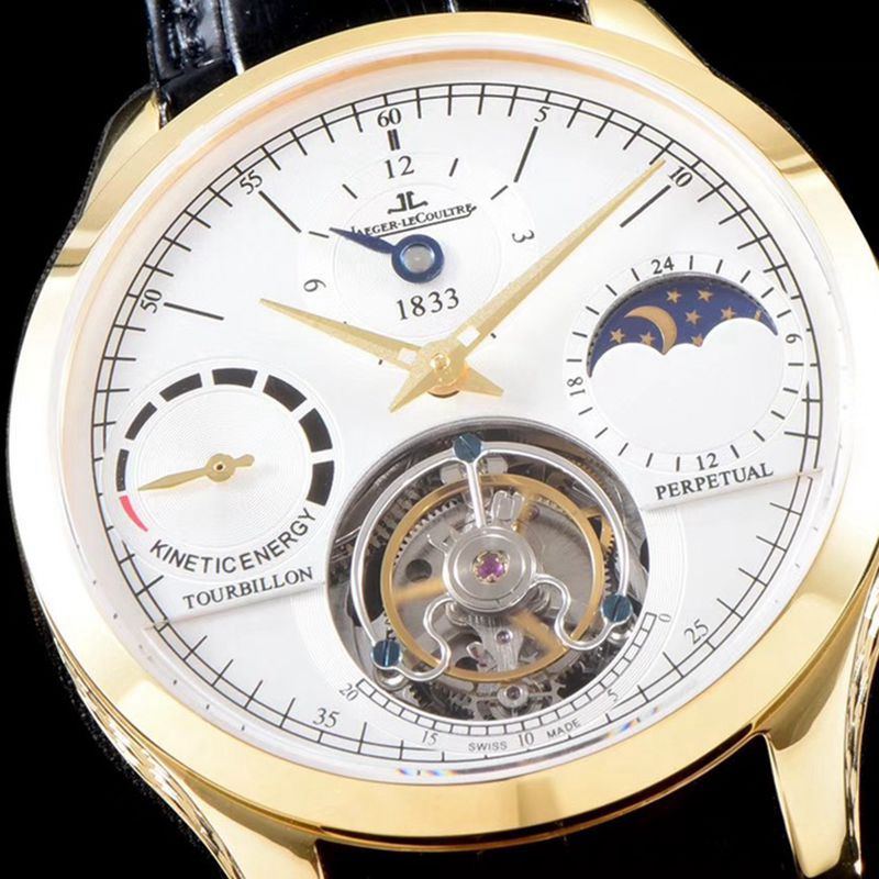 Jaeger-LeCoultrehigh-quality watch master series Q5046520 automatic genuine tourbillon men's watch front view
