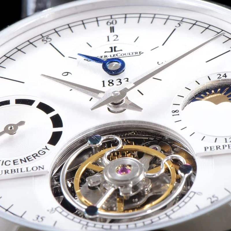 Jaeger-LeCoultrehigh-quality watch master series Q5046520 automatic genuine tourbillon men's watch detail shots