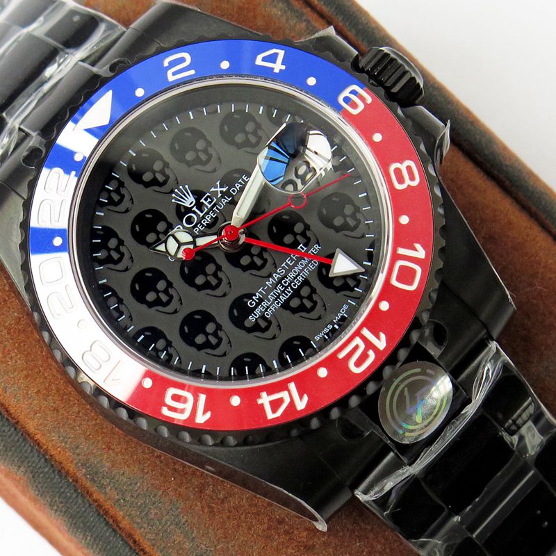 Rolex watch GMT-Master type REVENGE Milgauss revenge series limited edition men's mechanical watch front view