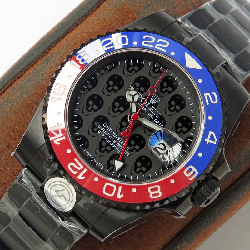 Rolex watch GMT-Master type REVENGE Milgauss revenge series limited edition men's mechanical watch front view