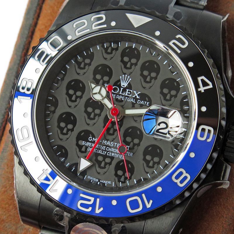 Rolex watch GMT-Master type REVENGE Milgauss revenge series limited edition men's mechanical watch front view