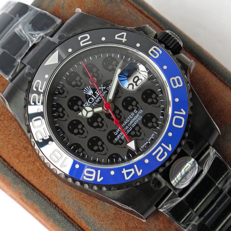 Rolex watch GMT-Master type REVENGE Milgauss revenge series limited edition men's mechanical watch front view