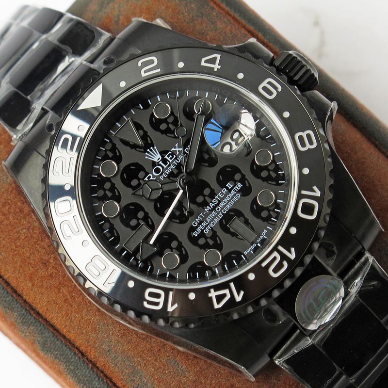 Rolexreplica watch GMT-Master type REVENGE Milgauss revenge series limited edition men's mechanical watch front view