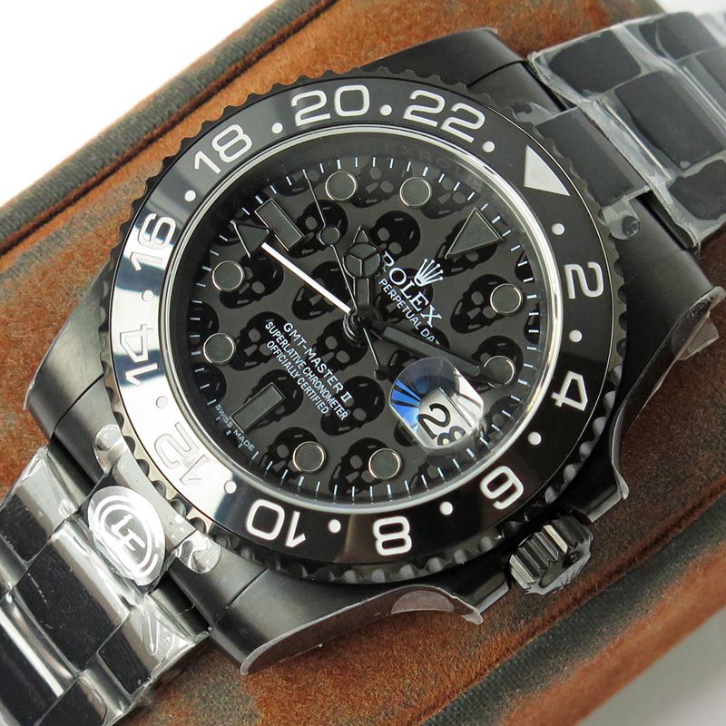Rolexreplica watch GMT-Master type REVENGE Milgauss revenge series limited edition men's mechanical watch front view