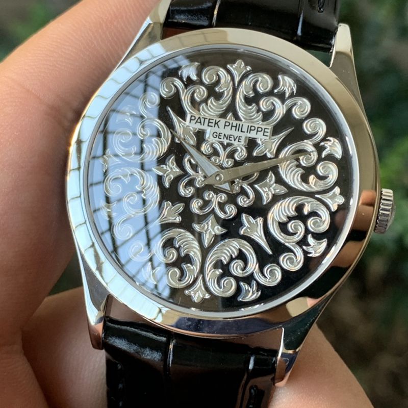 Patek Philippe high-quality watch 5088 series engraved men's mechanical watch front view