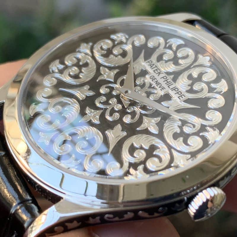 Patek Philippe high-quality watch 5088 series carved men's mechanical watch detail shots