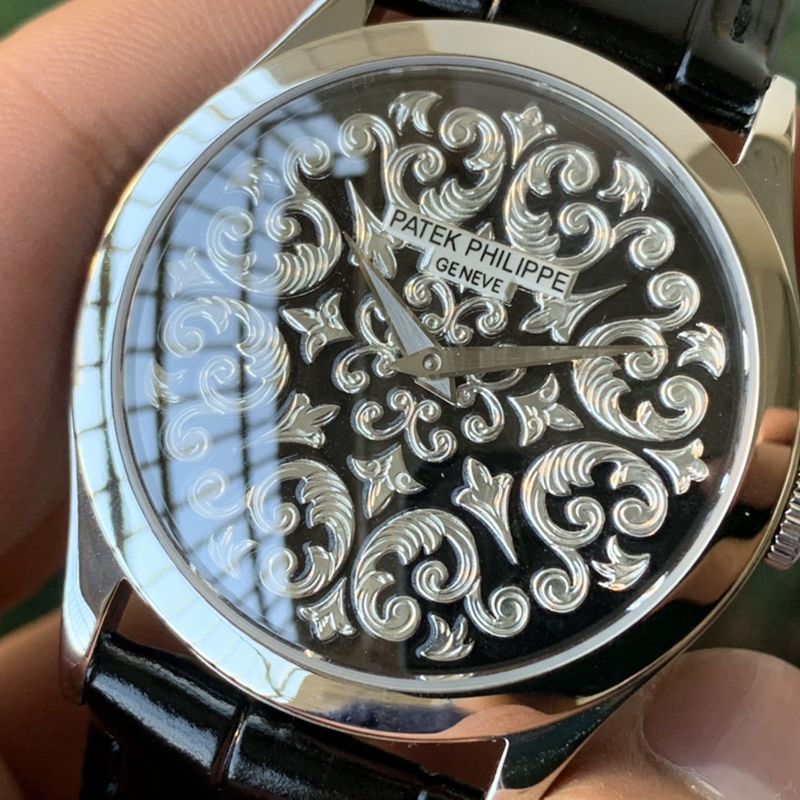 Patek Philippe high-quality watch 5088 series engraved men's mechanical watch front view