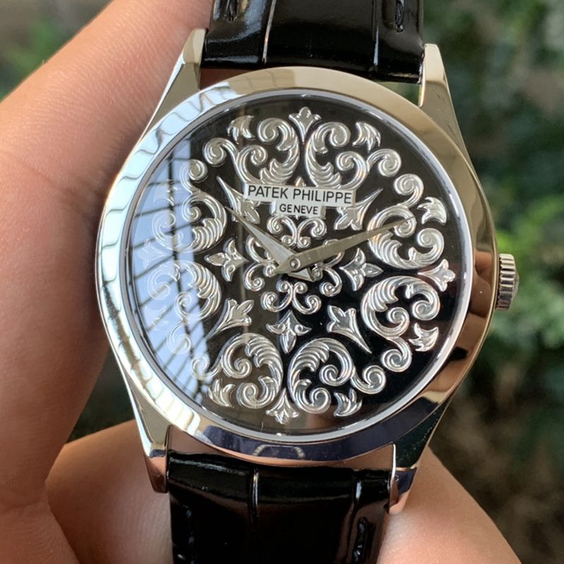 Patek Philippe high-quality watch 5088 series engraved men's mechanical watch front view