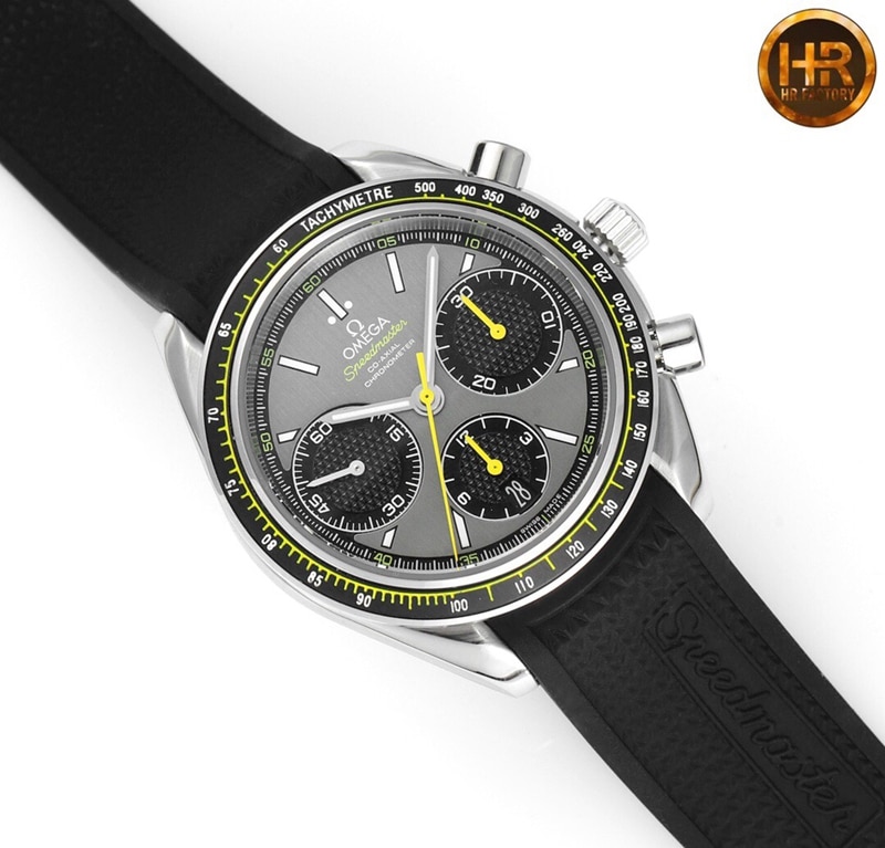 Omega Speedmaster series racing chronograph top-tier watch 326.32.40.50.06.001 multi-function front view