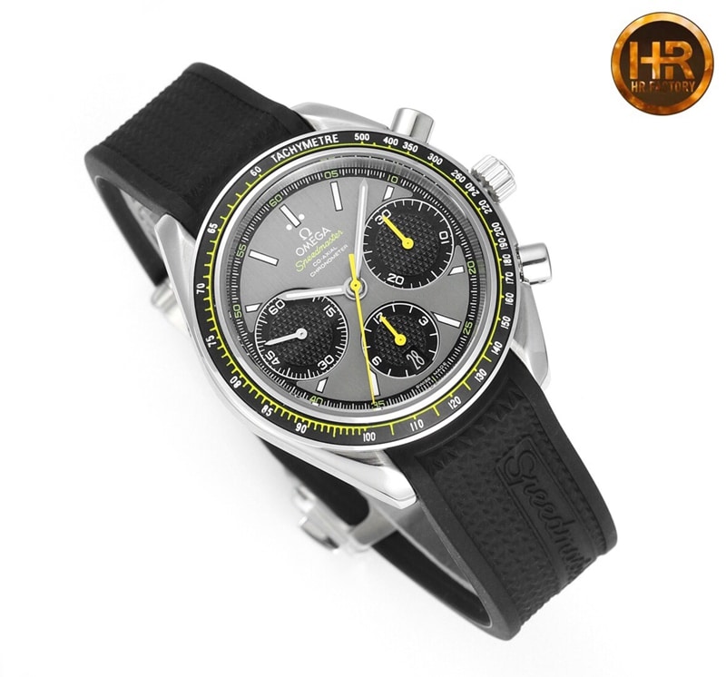 Omega Speedmaster series racing chronograph top-tier watch 326.32.40.50.06.001 multi-function front view