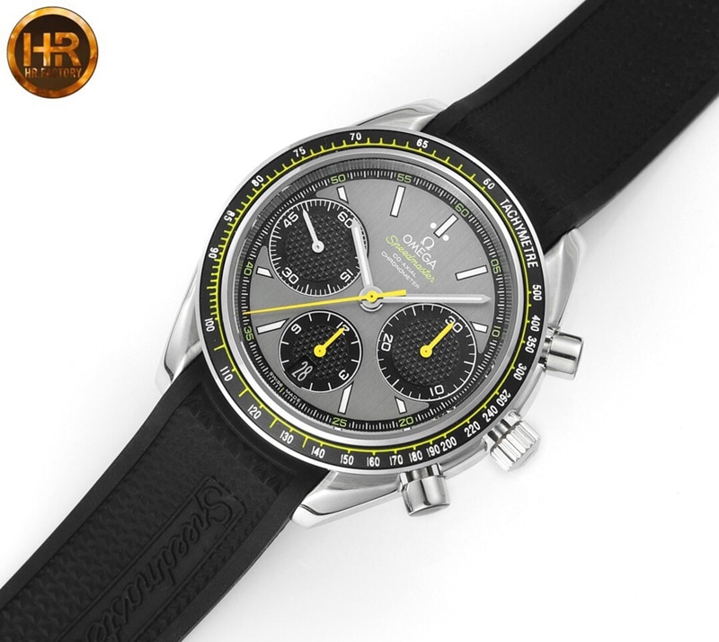 Omega Speedmaster series racing chronograph top-tier watch 326.32.40.50.06.001 multi-function front view