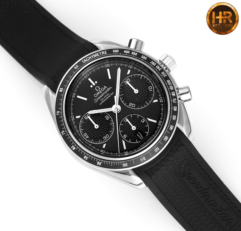 Omega Speedmaster Series 326.32.40.50.06.001replica watch racing multifunctional chronographblack dial front view