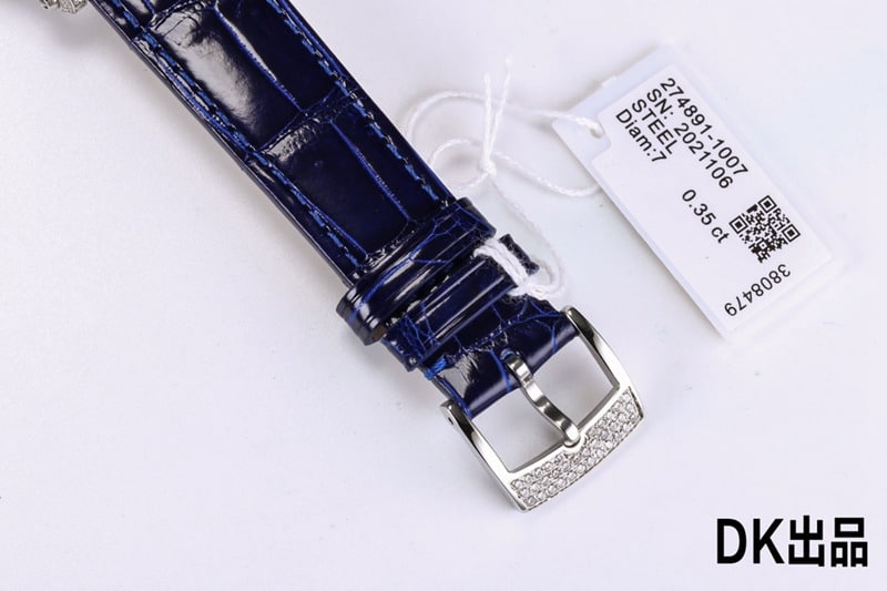 2021 latest ladies watch Chopard ultimate happy rainbow T diamond 274891-1007 blue braceletclasp picture
