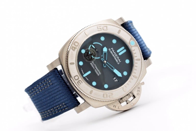 VS Factorytop-tier replicaPanerai new PAM985 diameter 47MM resin fiber cloth watch front view