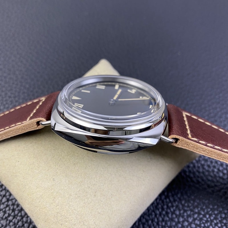 SF factory Paneraireplicapam00448 watch p3000 double spring hand winding movementsapphire crystal side view