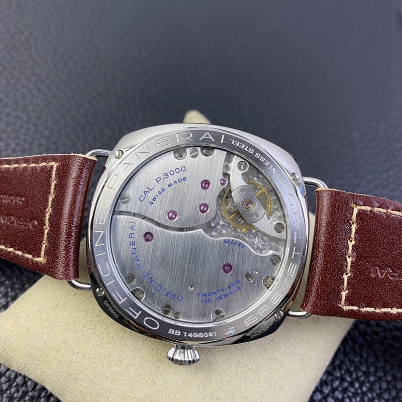SF factory Paneraireplicapam00449 watch p3000 double spring hand winding movement super power retro disc movement picture