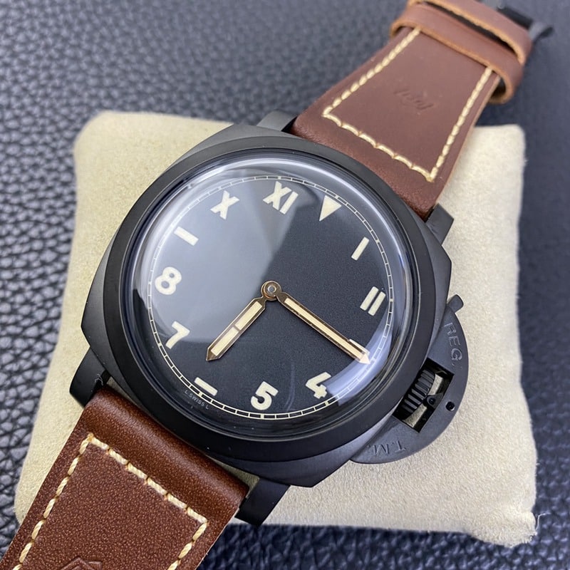 SF factory Paneraireplicapam00629 watch power up to 3 days 47mm diameter front view