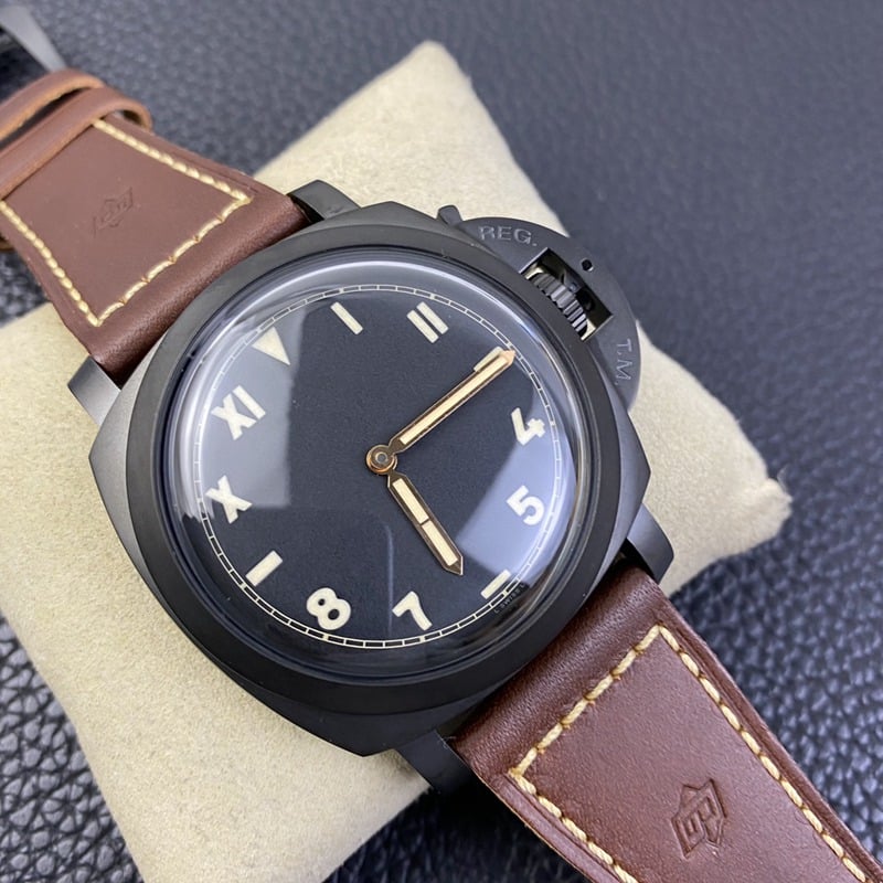 SF factory Paneraireplicapam00629 watch power up to 3 days 47mm diameter front view