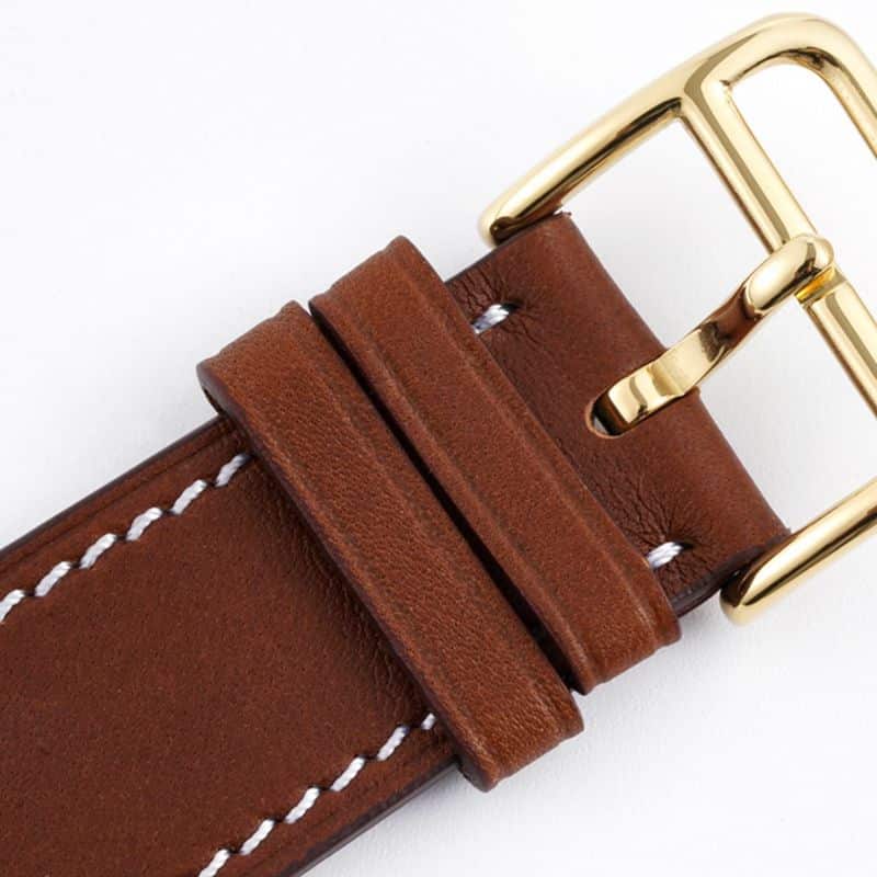 Hermès top-tier replicaladies' watchHeureH series ladies quartz square fashion watch black leather white dialclasp picture