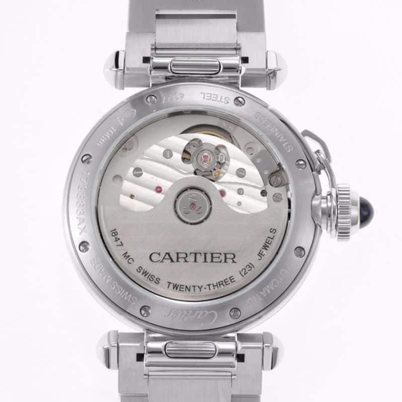 Cartier Pasha Series Ladies' Fully Automatic Mechanical Watch White Dial Movement Picture