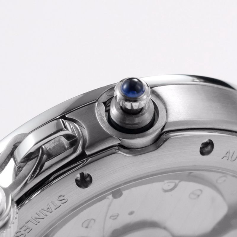 Cartiertop-tierhigh-quality watch Pasha series women's fully automatic movement watch white side view