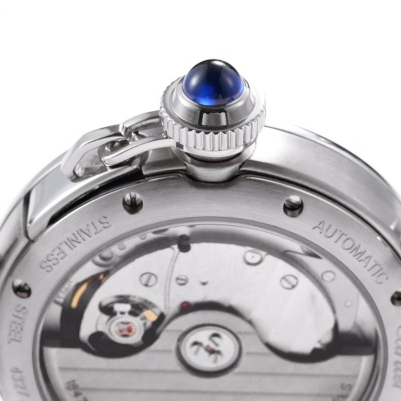 Cartiertop-tierhigh-quality watch Pasha series ladies fully automatic movement watch white face detail shots