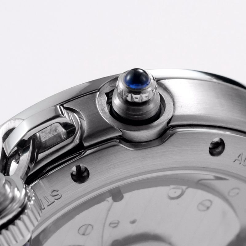 Cartiertop-tierhigh-quality watch Pasha series ladies fully automatic movement watch white face detail shots