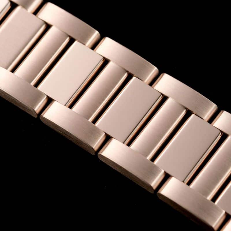 Cartiertop-tiersuper watch Pasha series ladies full automatic movement white face rose gold watch clasp picture