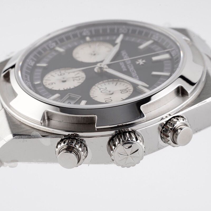 Vacheron Constantintop-tierhigh-quality watch Zonghengshihai series men's mechanical black face watch side view
