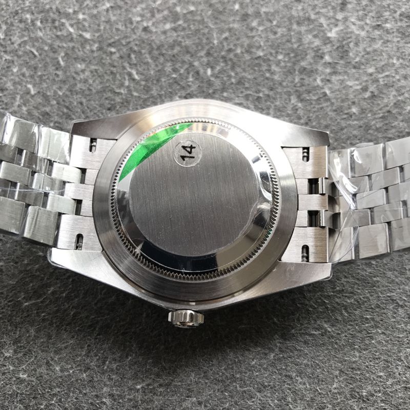 Rolextop-tier watch log blue series men's mechanical watch back cover picture