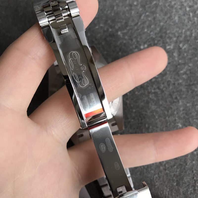 Rolextop-tier watch log blue face series men's mechanical watch clasp picture