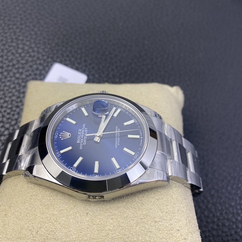 Rolextop-tiersuper watch aperture log series men's mechanical watch side view