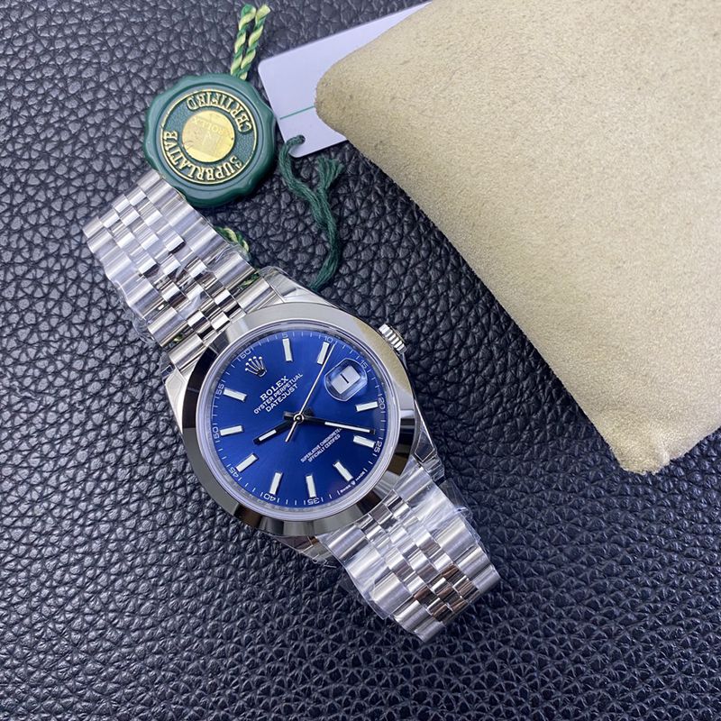 Rolextop-tier watch aperture log series men's mechanical watch front view
