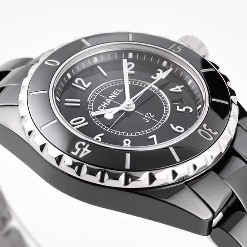 Chaneltop-tierhigh-quality watch J12 series ladies quartz watch side view