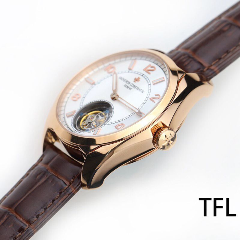 Vacheron Constantintop-tiersuper watch Wulu type series automatic tourbillon men's watch side view