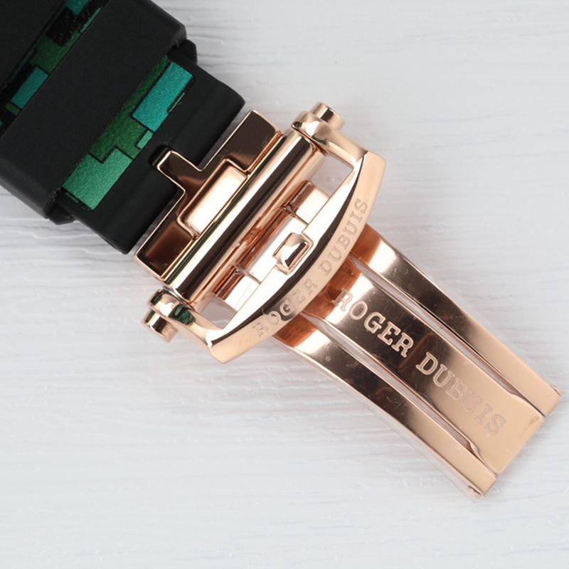 Roger Dubuis top quality imitation watches EXCALIBUR King Series Men's Tourbillon Watch Buckle Figure