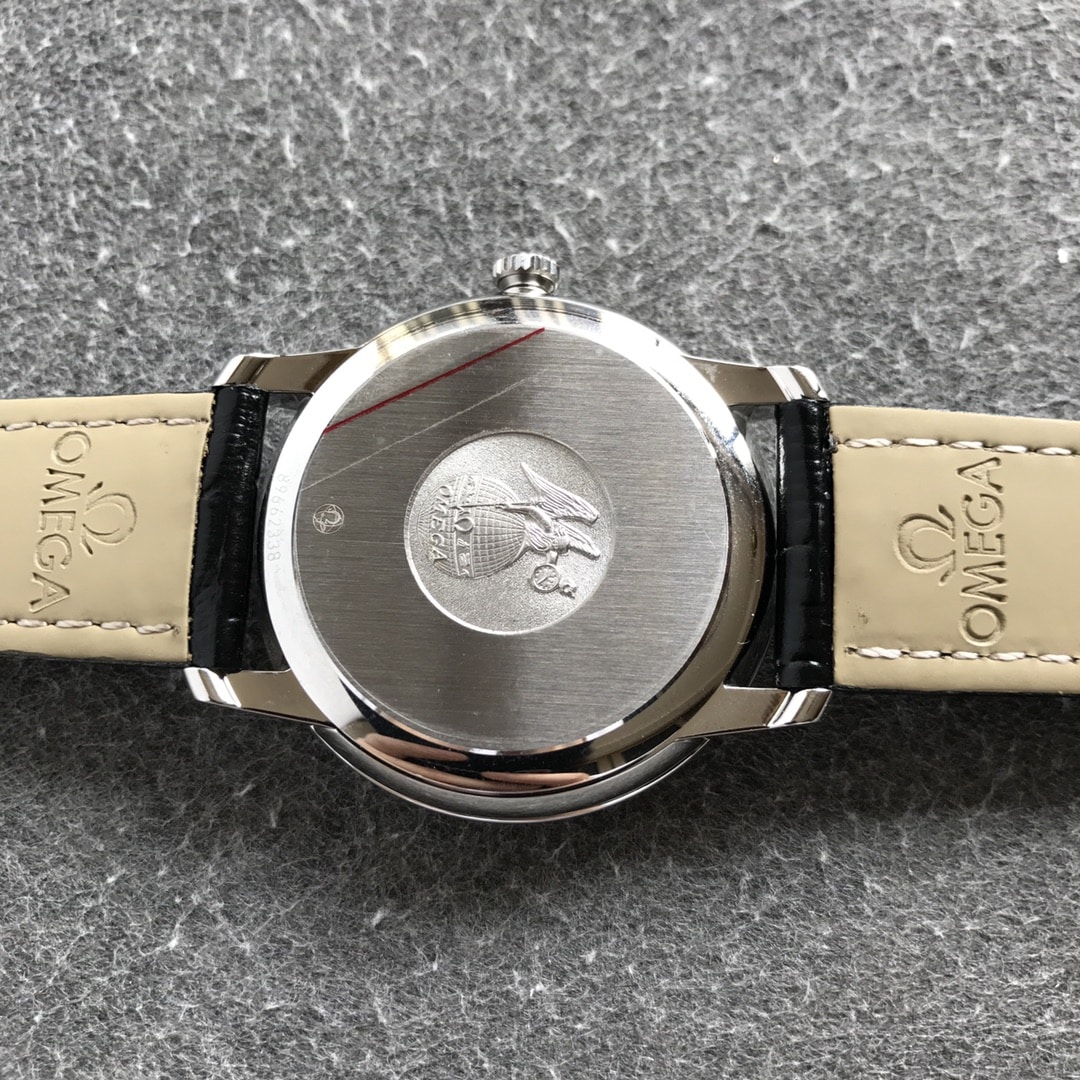 Omegatop-tiersuper watch Diefei series white men's mechanical watch back cover picture