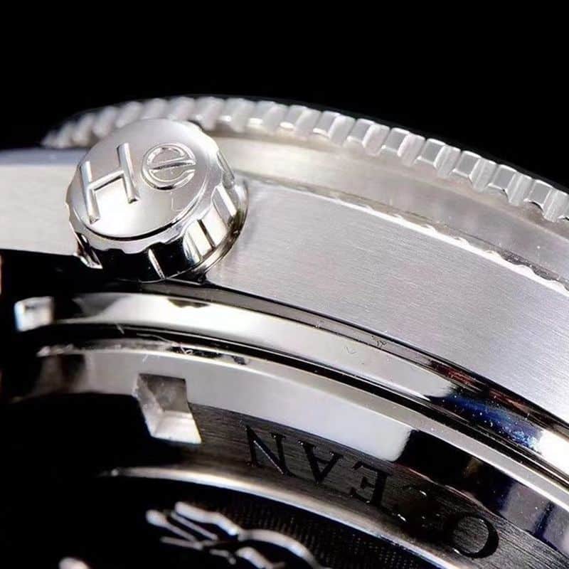 Omegatop-tierhigh-quality watch ocean series liquid metal 1948 men's mechanical watch detail shots