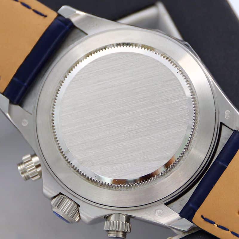 Rolextop-tierhigh-quality watchDaytona series pavé 116599 baby's breath leather strap men's mechanical watch back cover picture