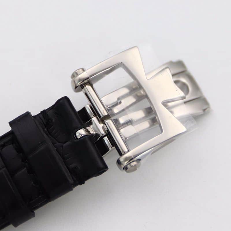 Vacheron Constantintop-tier watch Traditionnelle series tourbillonleather strapblack dial men's watch clasp picture