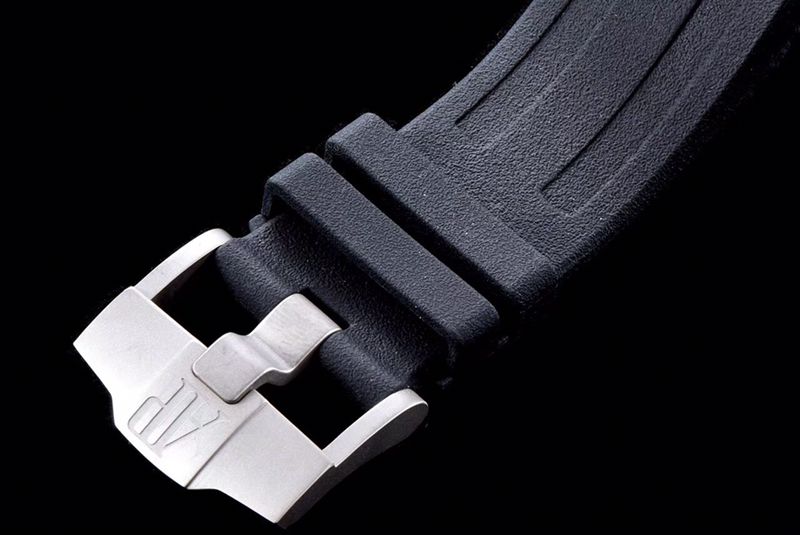 Audemars Piguet Top collectible watches 15706 Series Ceramic Bezel Black Disc Men's Mechanical Wristwatch Buckle Figure