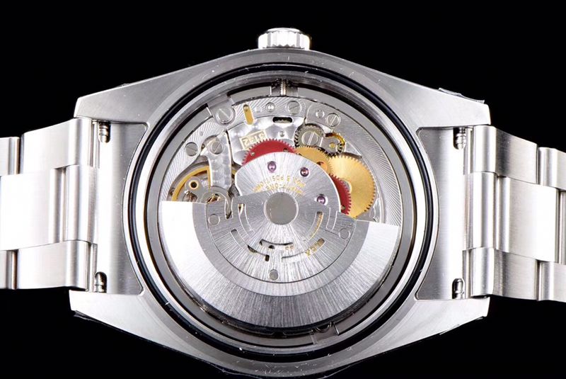 Rolextop-tiersuper watch Oyster Perpetual series men's mechanical white dialsteel bracelet watch movement picture