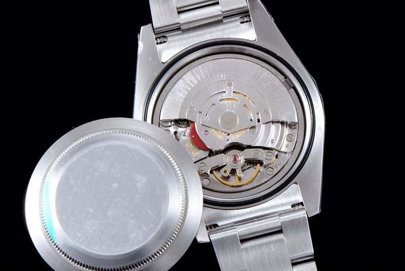 Rolextop-tier watch Oyster Perpetual series men's mechanical blue dialsteel bracelet watch movement picture