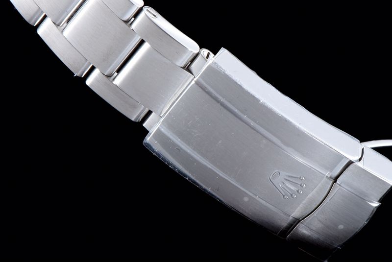 Rolextop-tierhigh-quality watch Oyster Perpetual series men's mechanical purple plate steel bracelet watch clasp picture